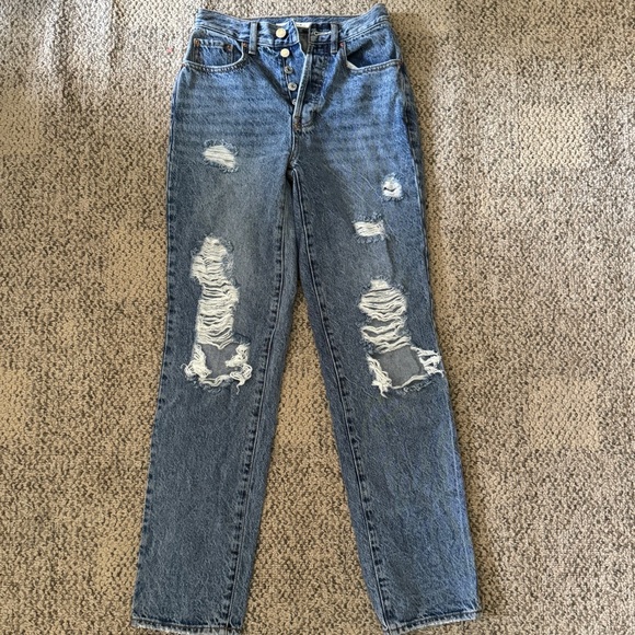 PacSun high rise ripped jeans - Picture 1 of 6